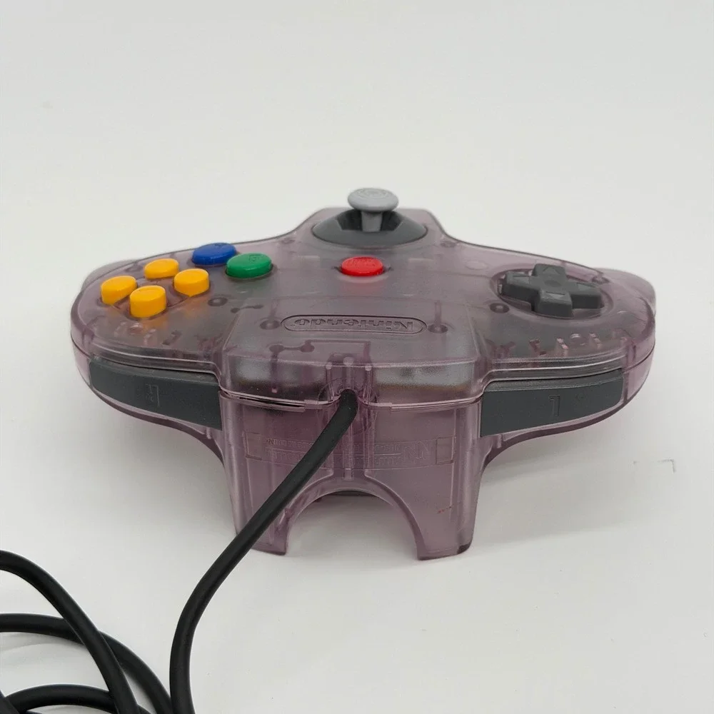 Nintendo 64 N64 Controller Atomic Purple Translucent Funtastic Series NUS-005